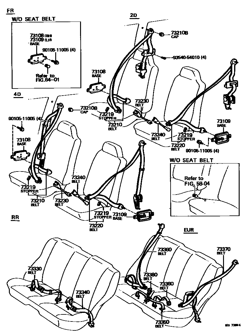 7104 — SEAT BELT & CHILD RESTRAINT SEAT