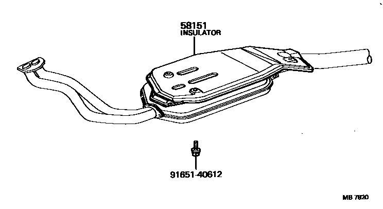5802 — FLOOR INSULATOR