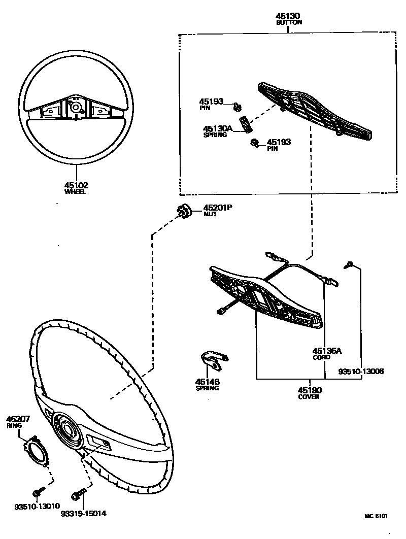 4504 — STEERING WHEEL