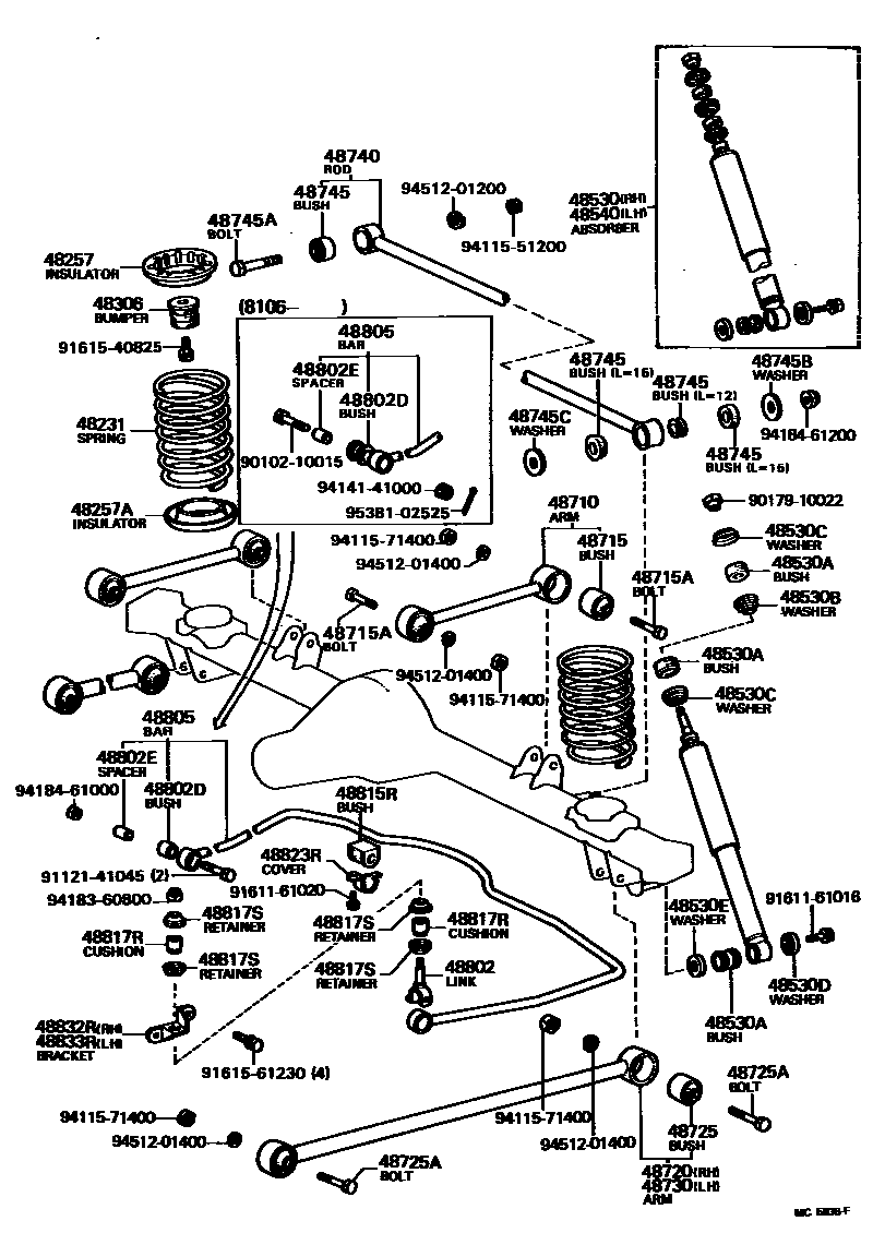 4804 — REAR SPRING & SHOCK ABSORBER