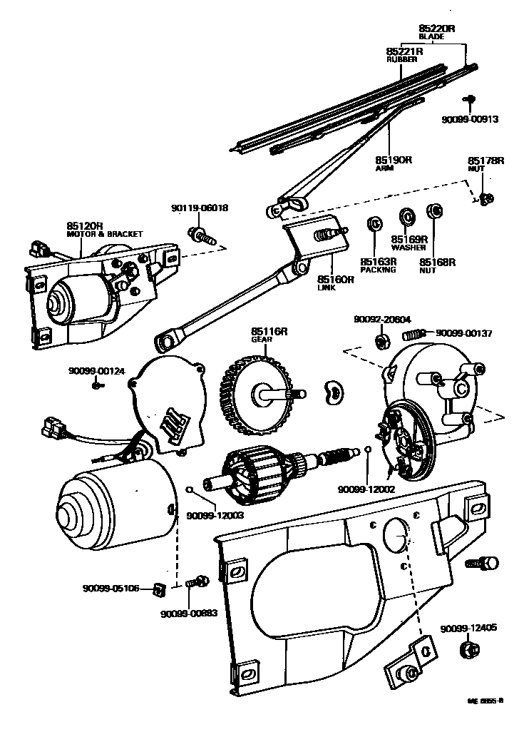 8502 — REAR WIPER