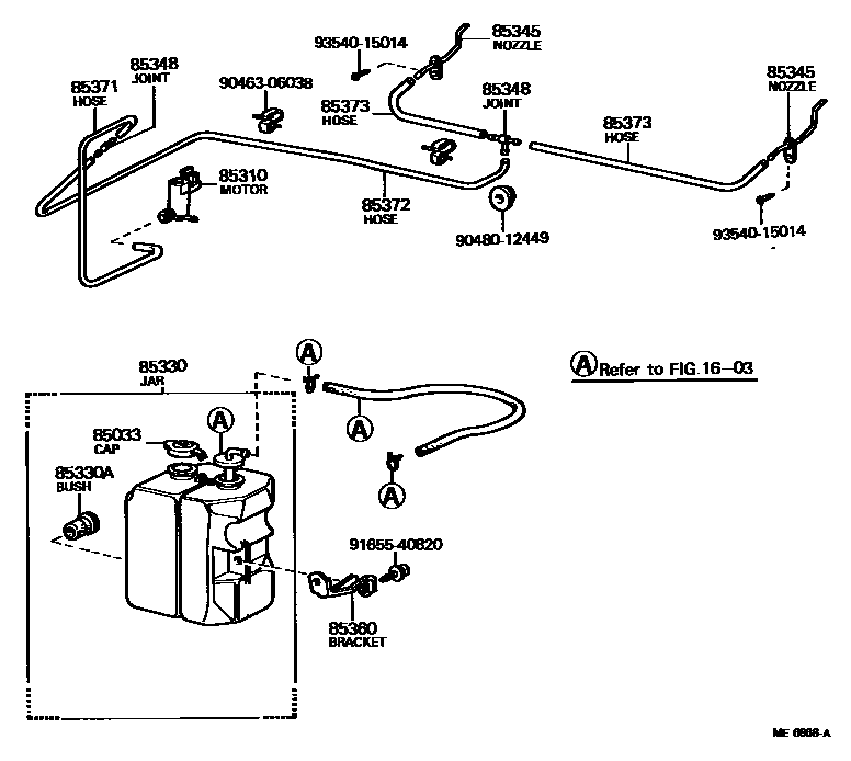 8503 — WINDSHIELD WASHER