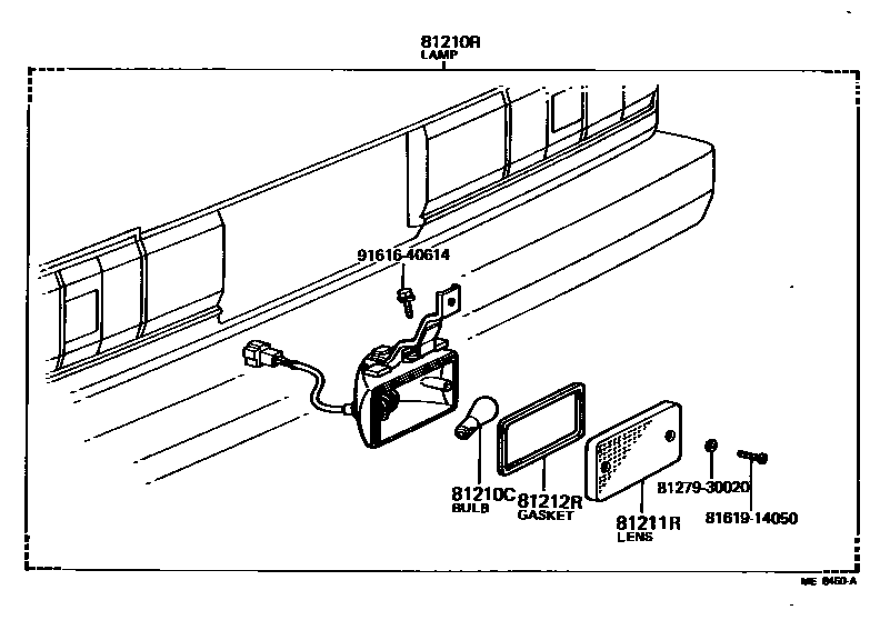 8116 — REAR FOG LAMP
