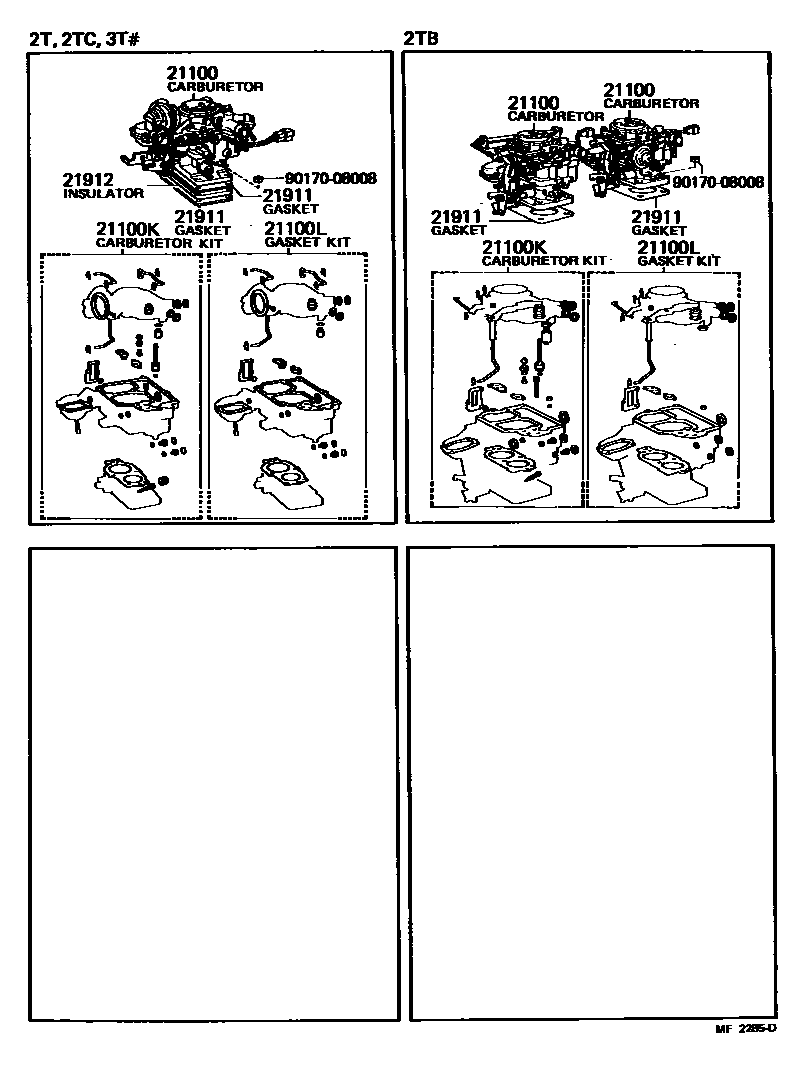 2102 — CARBURETOR ASSEMBLY