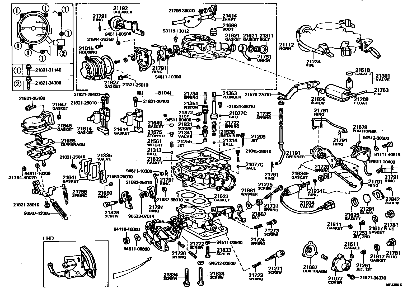 2103 — CARBURETOR