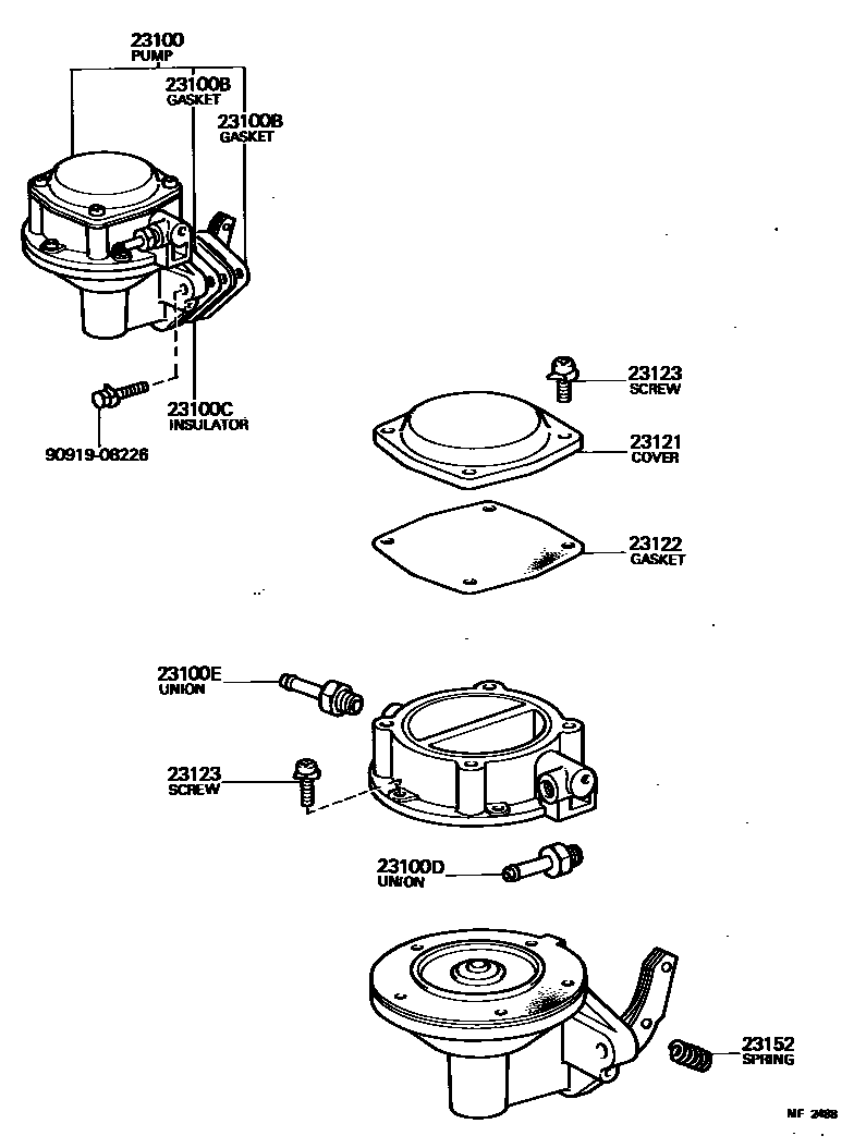2301 — FUEL PUMP & PIPE
