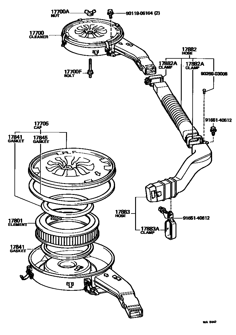 1703 — AIR CLEANER