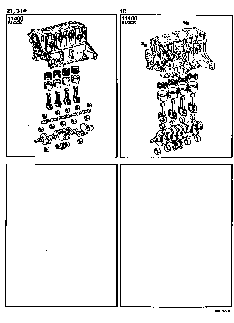 1102 — SHORT BLOCK ASSEMBLY