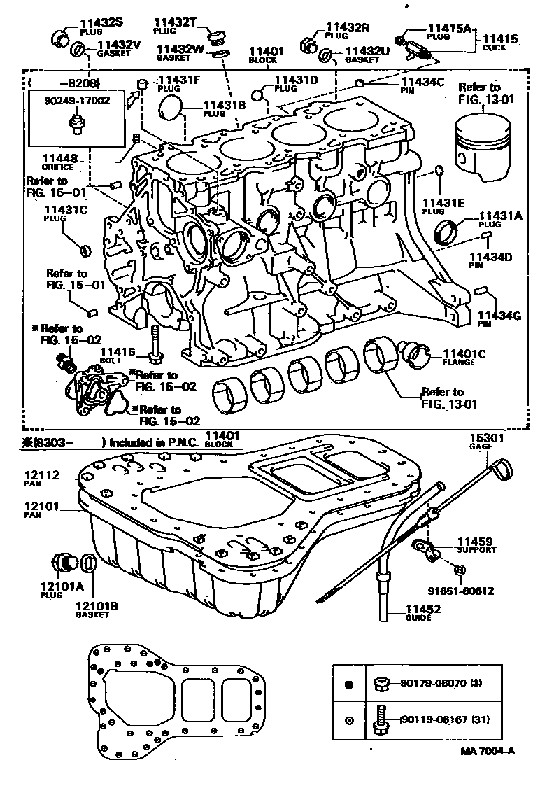 1105 — CYLINDER BLOCK