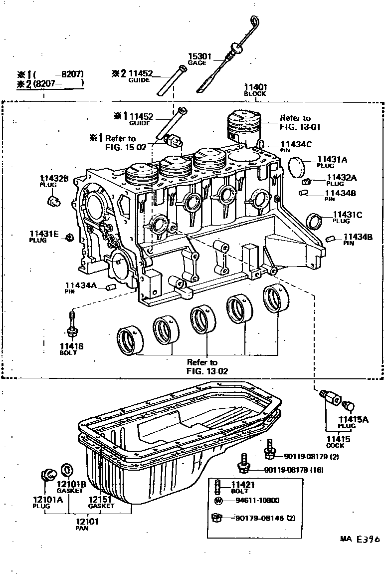 1105 — CYLINDER BLOCK