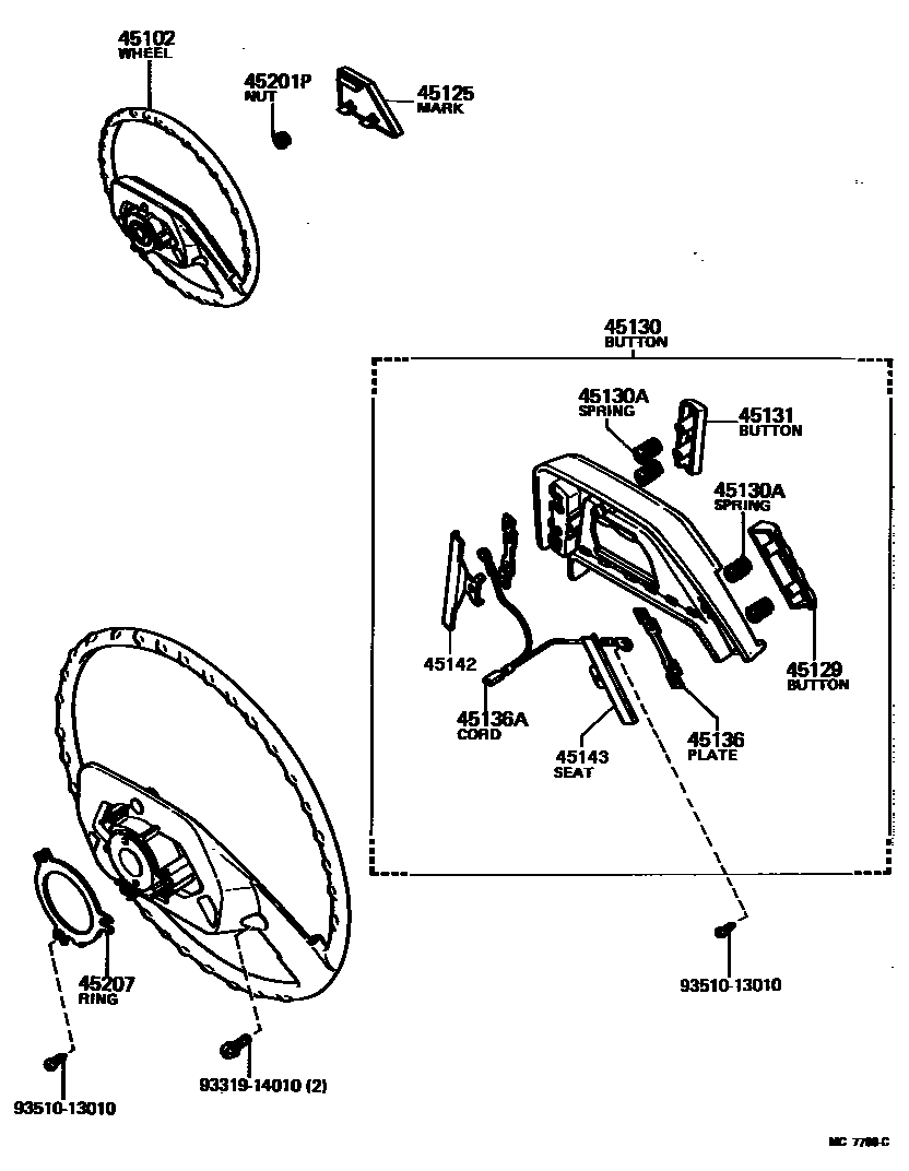 4504 — STEERING WHEEL