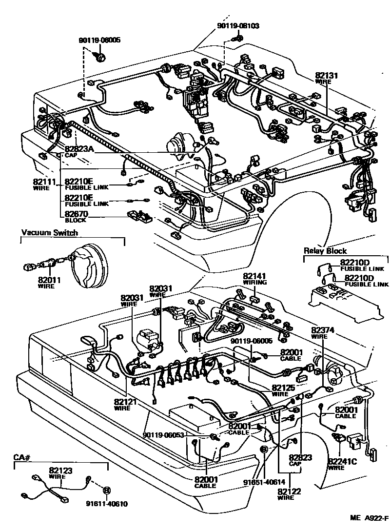 8202 — WIRING & CLAMP