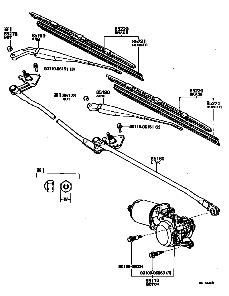 8501 — WINDSHIELD WIPER