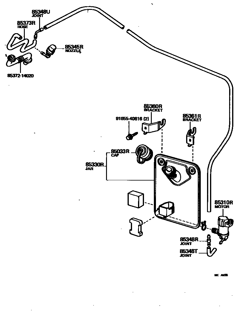 8504 — REAR WASHER