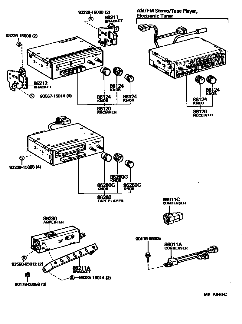 8601 — RADIO RECEIVER & AMPLIFIER & CONDENSER