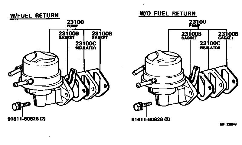 2301 — FUEL PUMP & PIPE