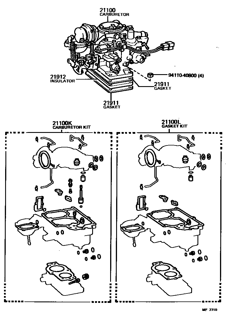 2102 — CARBURETOR ASSEMBLY