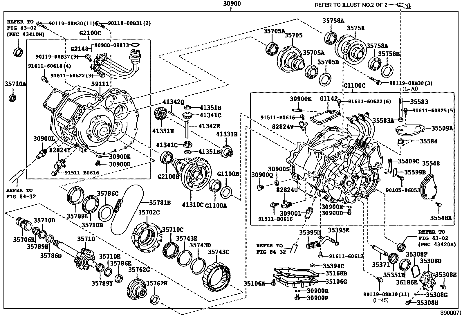 3901 — TRANSAXLE ASSY(HEV OR BEV OR FCEV)