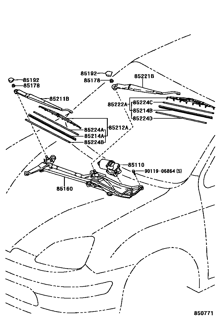 8501 — WINDSHIELD WIPER