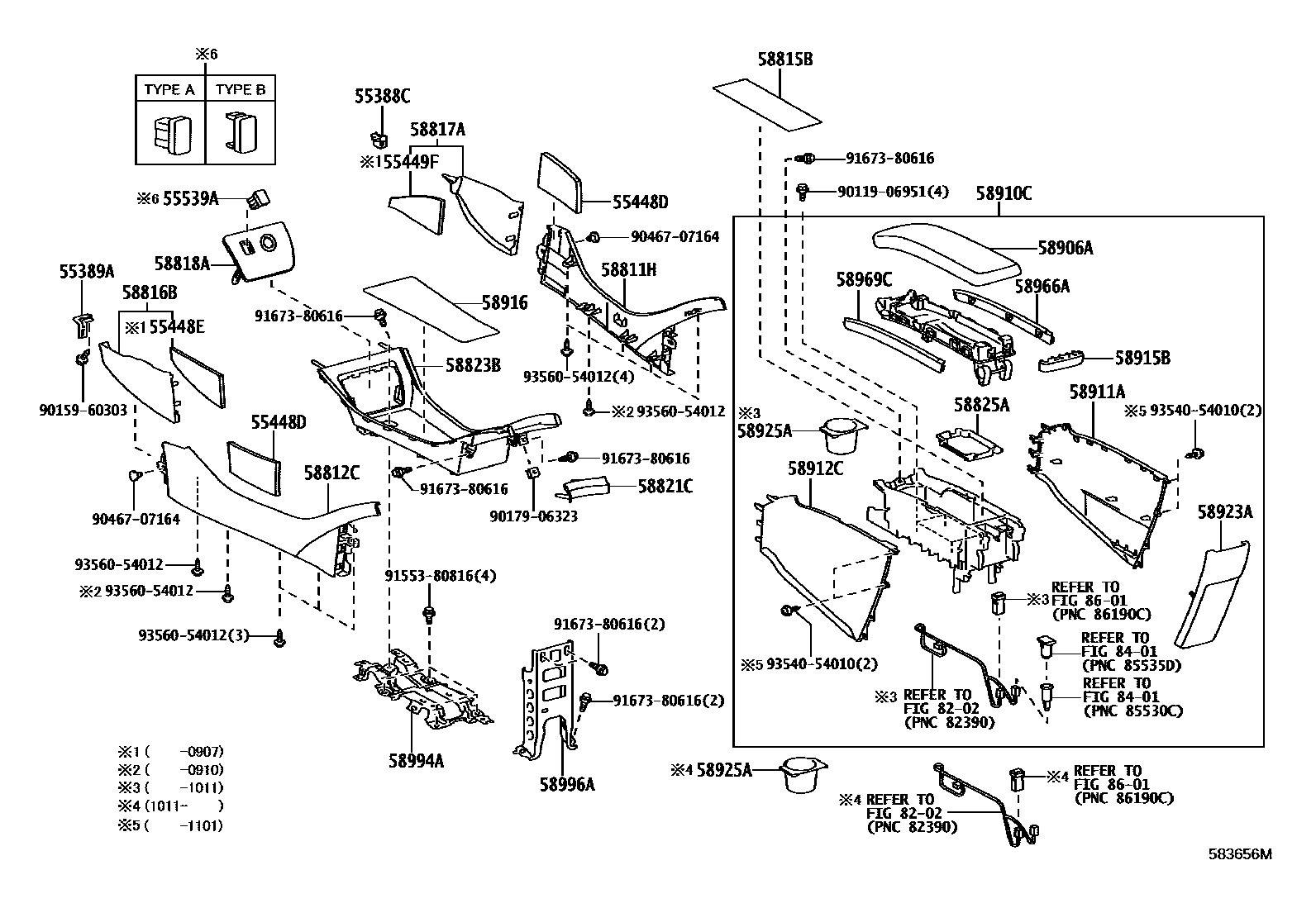 5806 — CONSOLE BOX & BRACKET