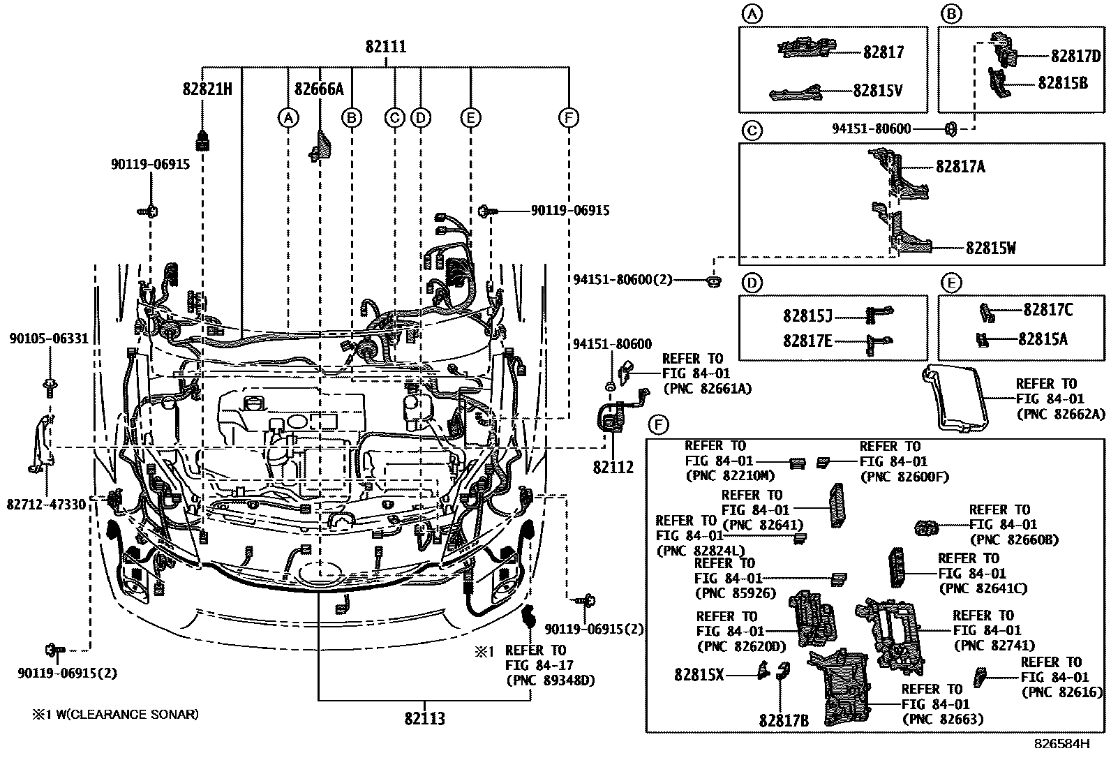 8202 — WIRING & CLAMP