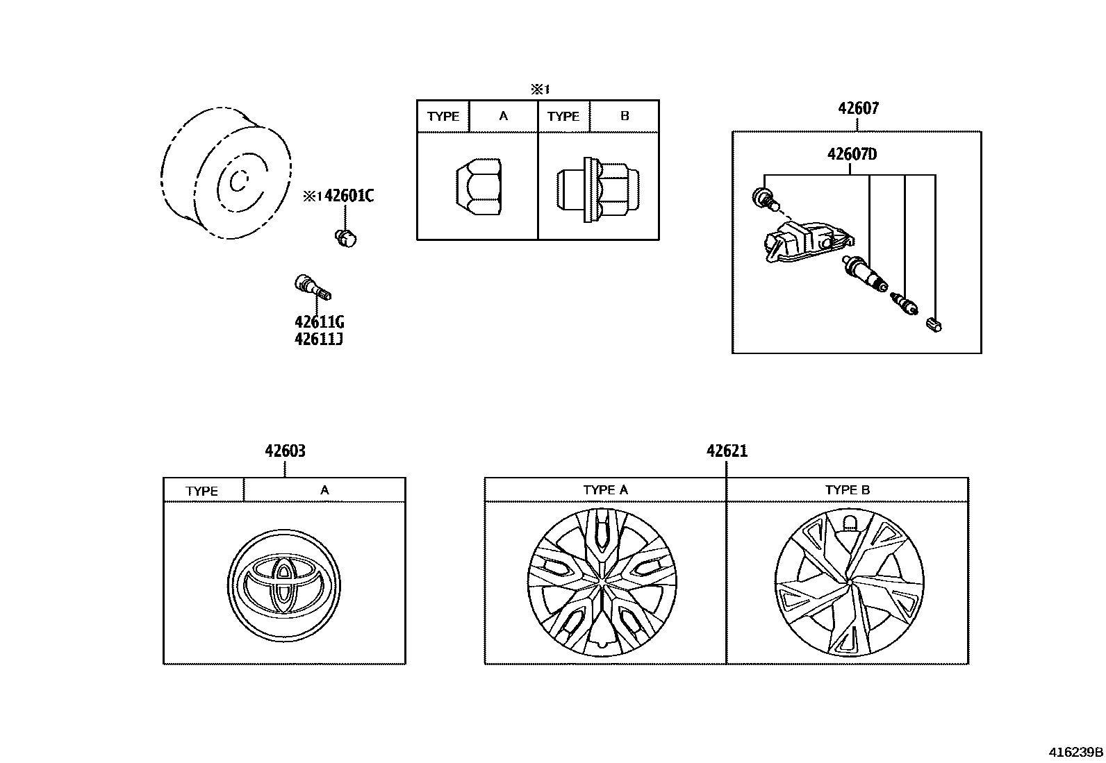 4103 — DISC WHEEL & WHEEL CAP