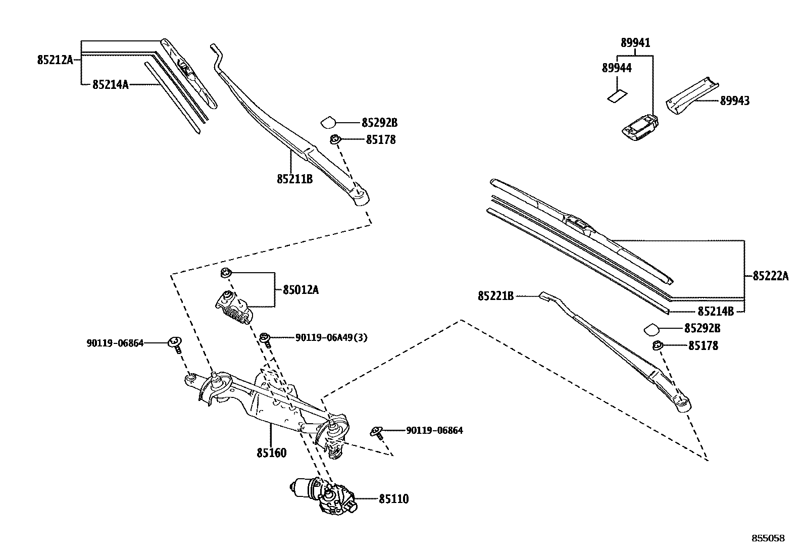 8501 — WINDSHIELD WIPER