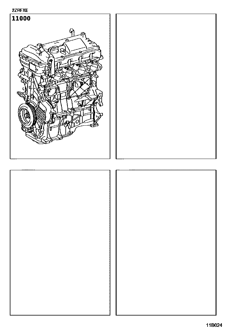 1101 — PARTIAL ENGINE ASSEMBLY