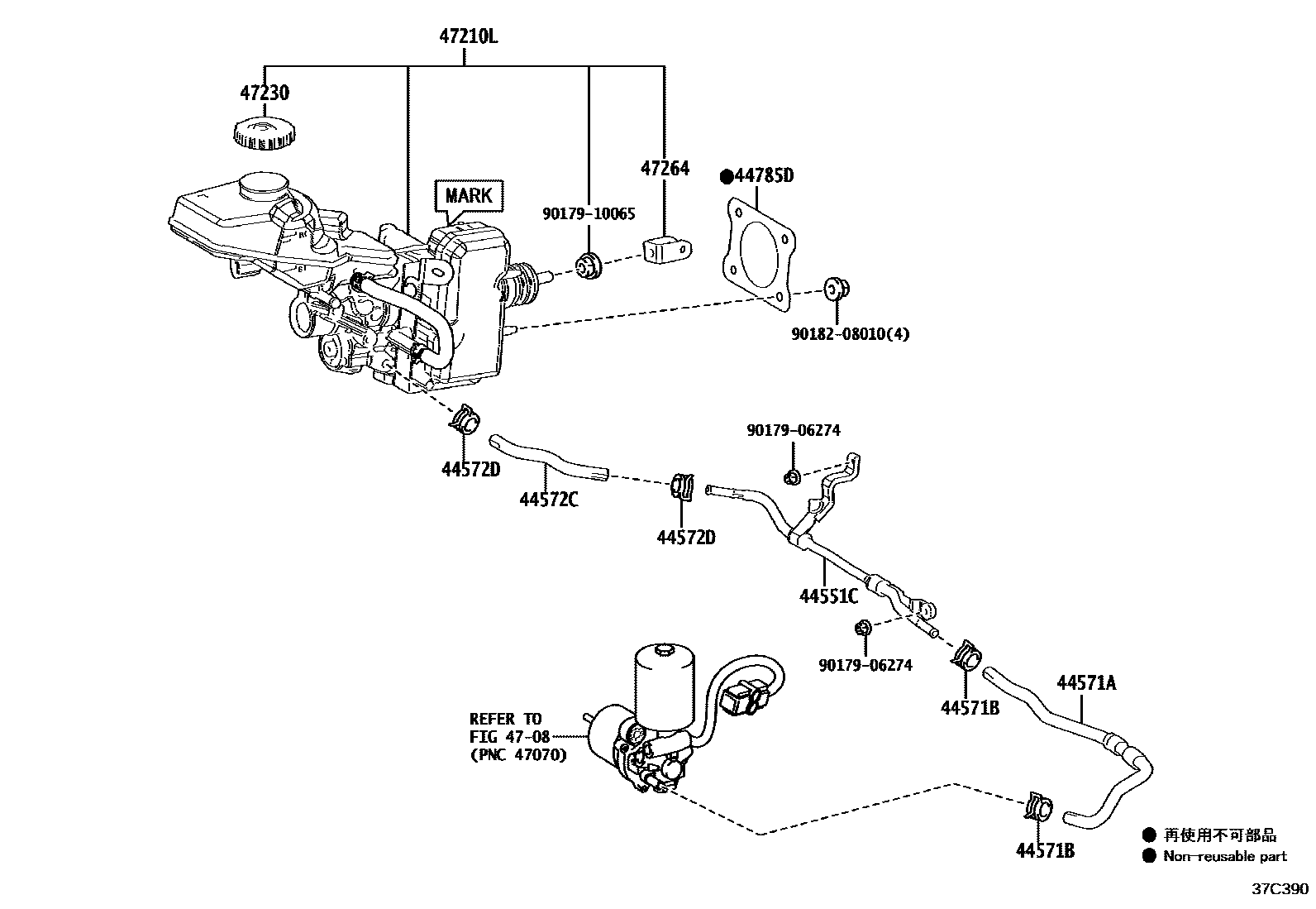 4702 — BRAKE MASTER CYLINDER