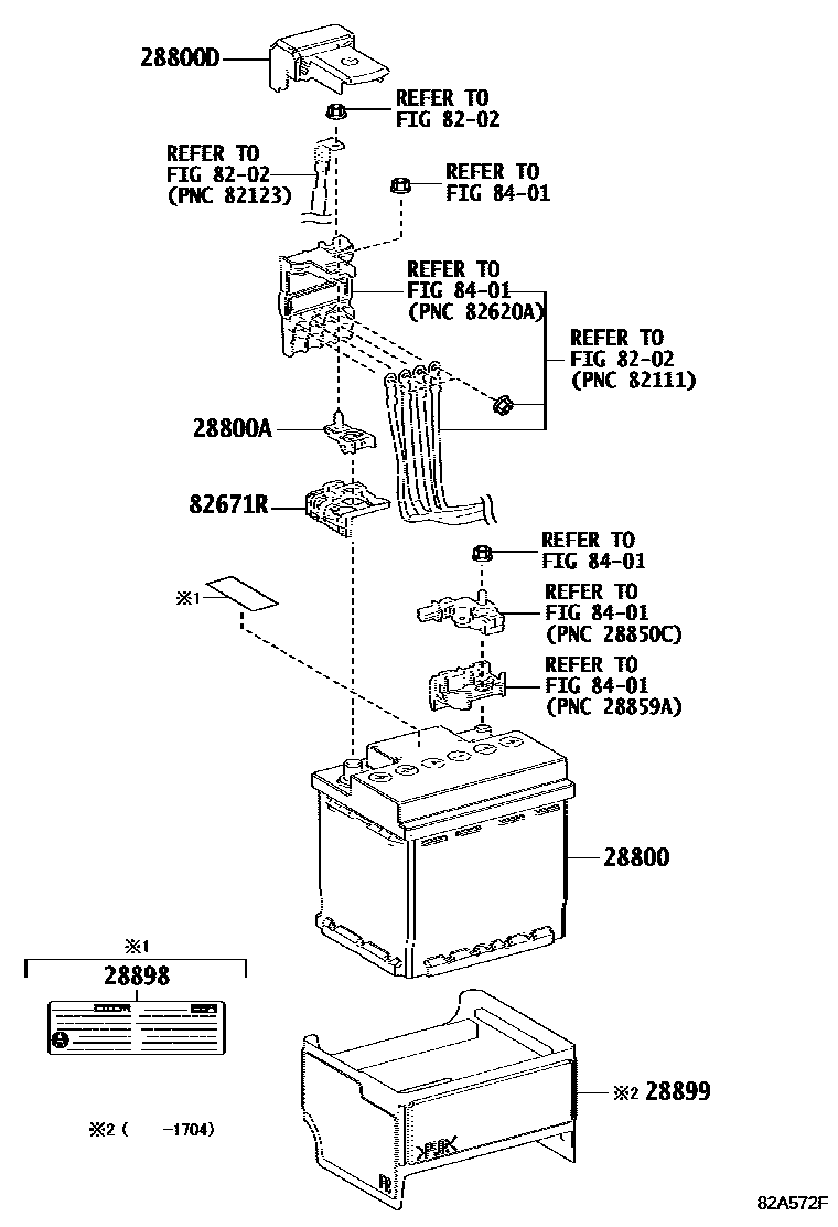8201 — BATTERY & BATTERY CABLE