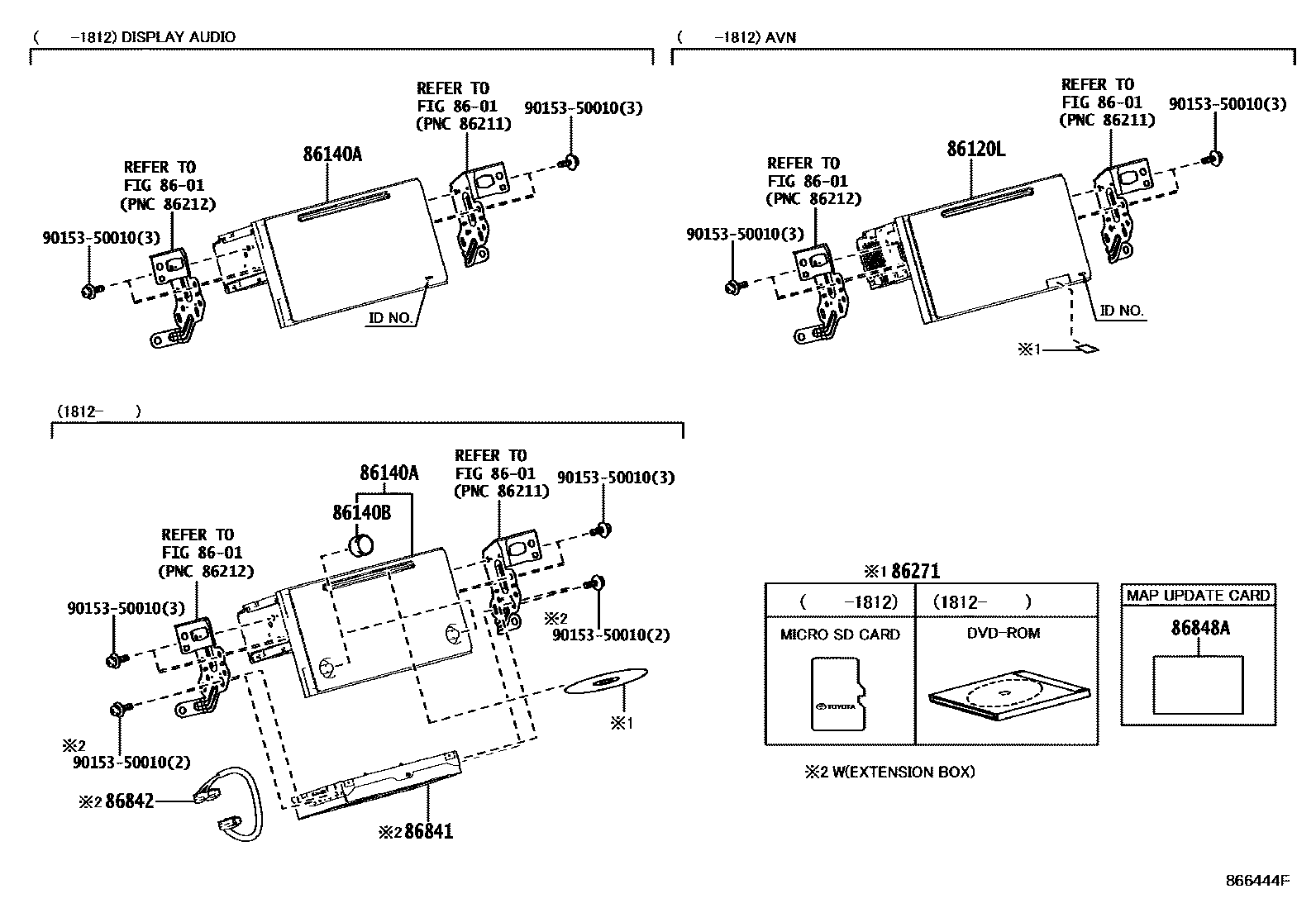8603 — NAVIGATION & FRONT MONITOR DISPLAY