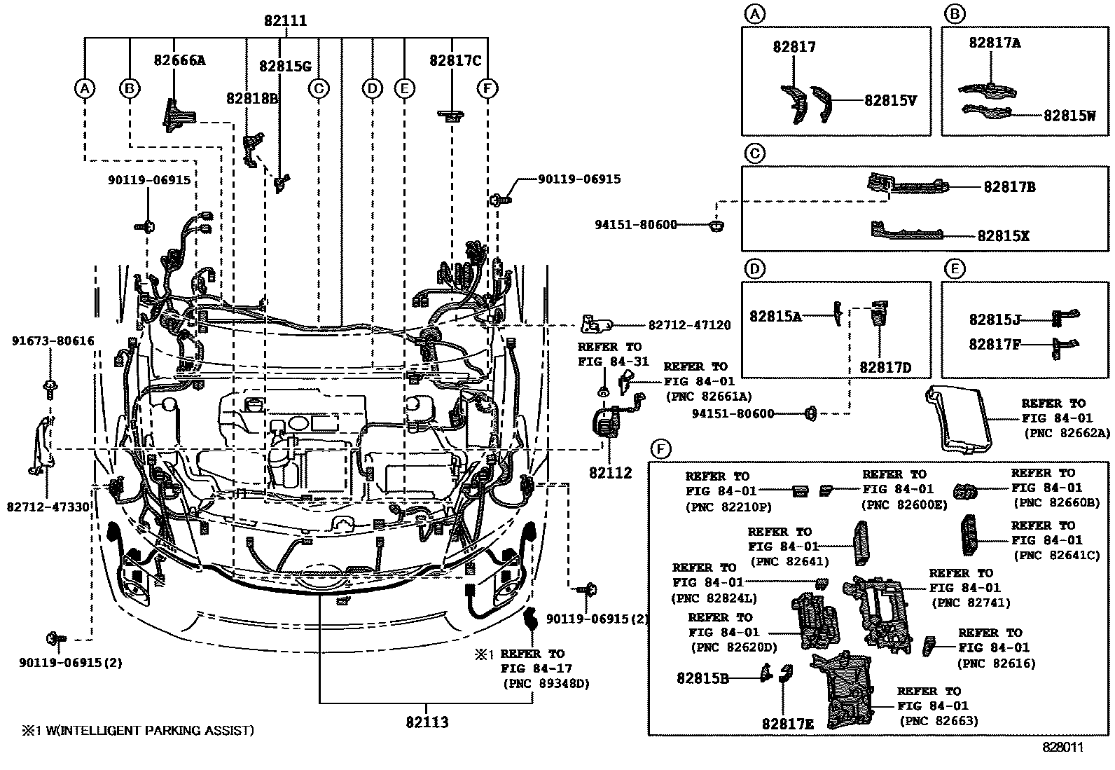 8202 — WIRING & CLAMP