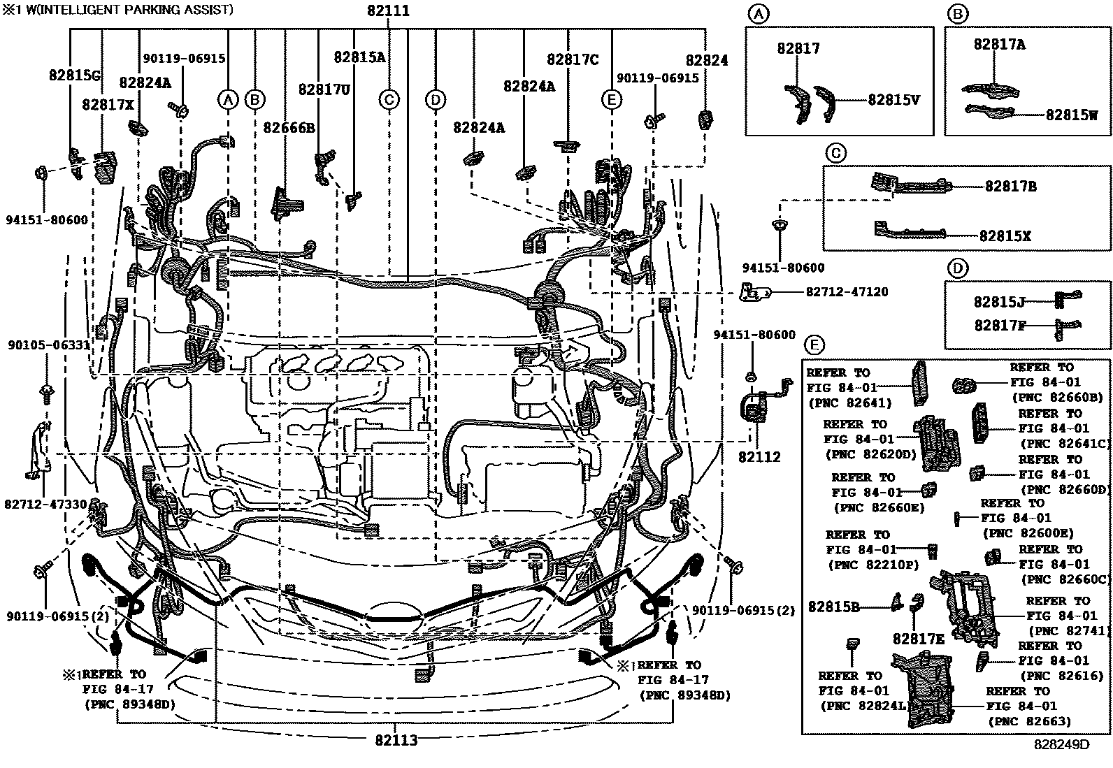 8202 — WIRING & CLAMP
