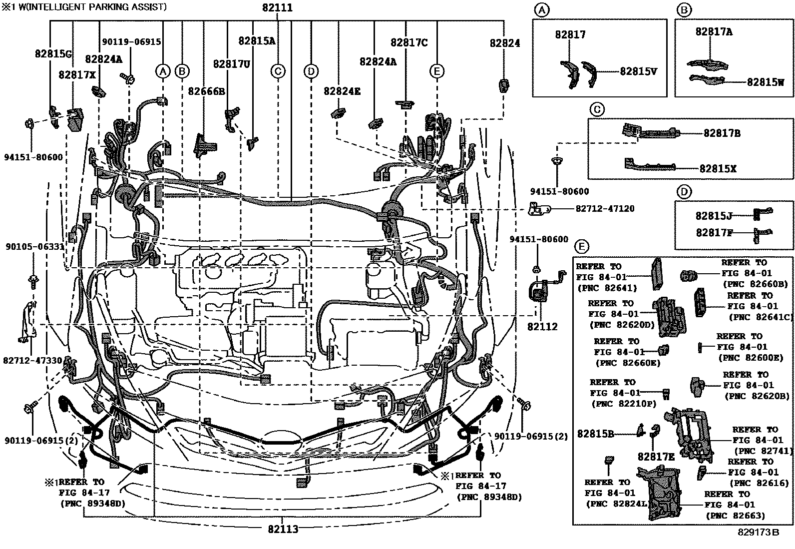 8202 — WIRING & CLAMP