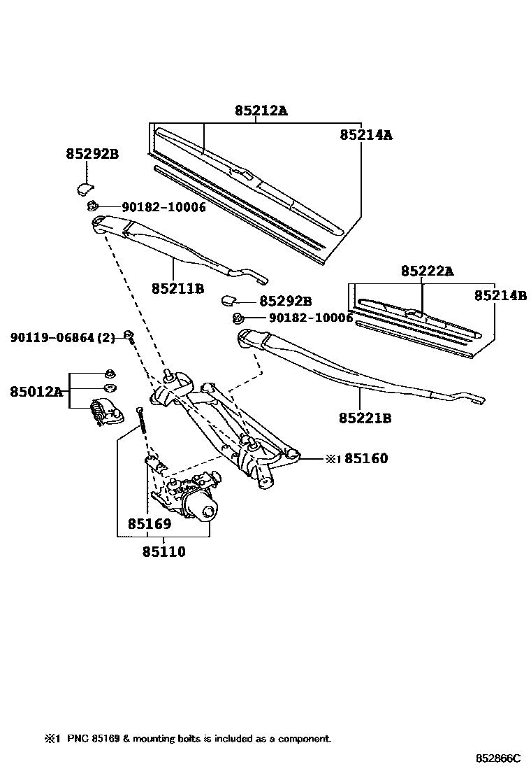 8501 — WINDSHIELD WIPER