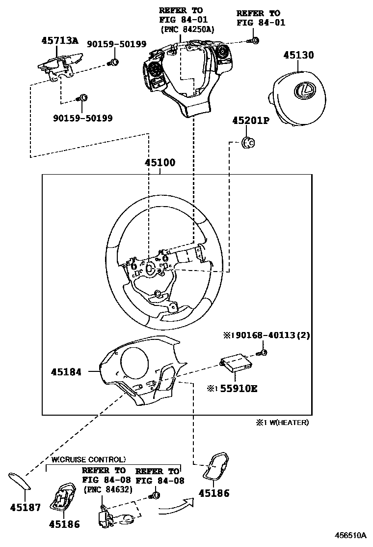 4504 — STEERING WHEEL
