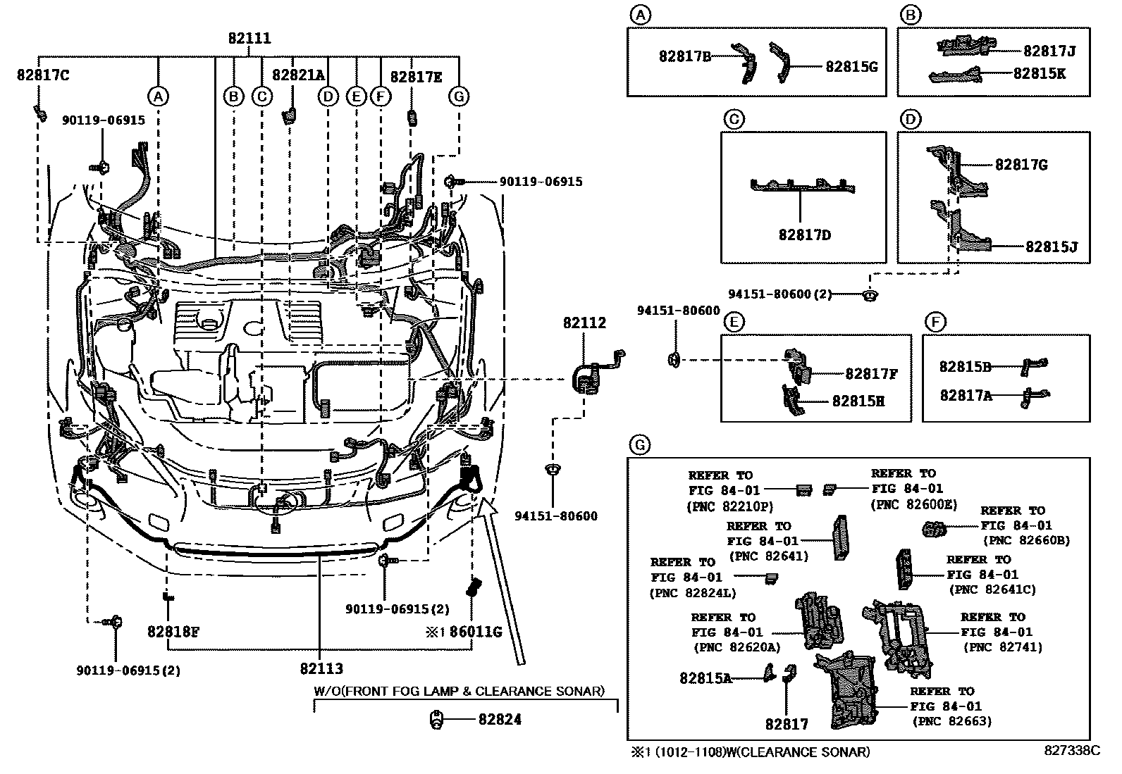 8202 — WIRING & CLAMP