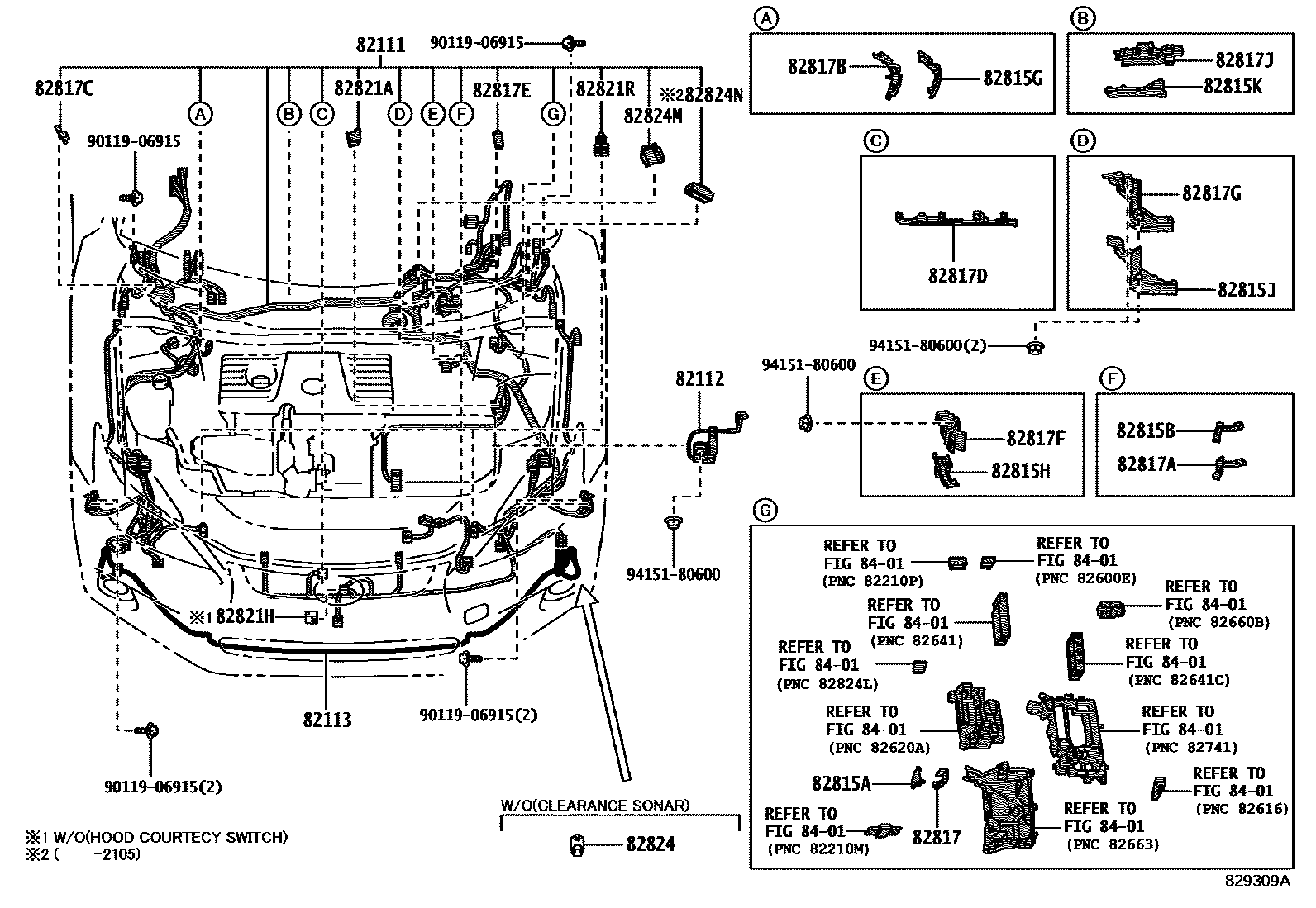 8202 — WIRING & CLAMP