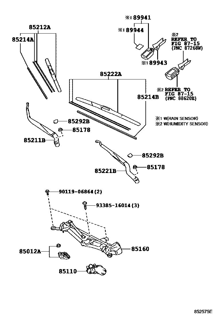 8501 — WINDSHIELD WIPER