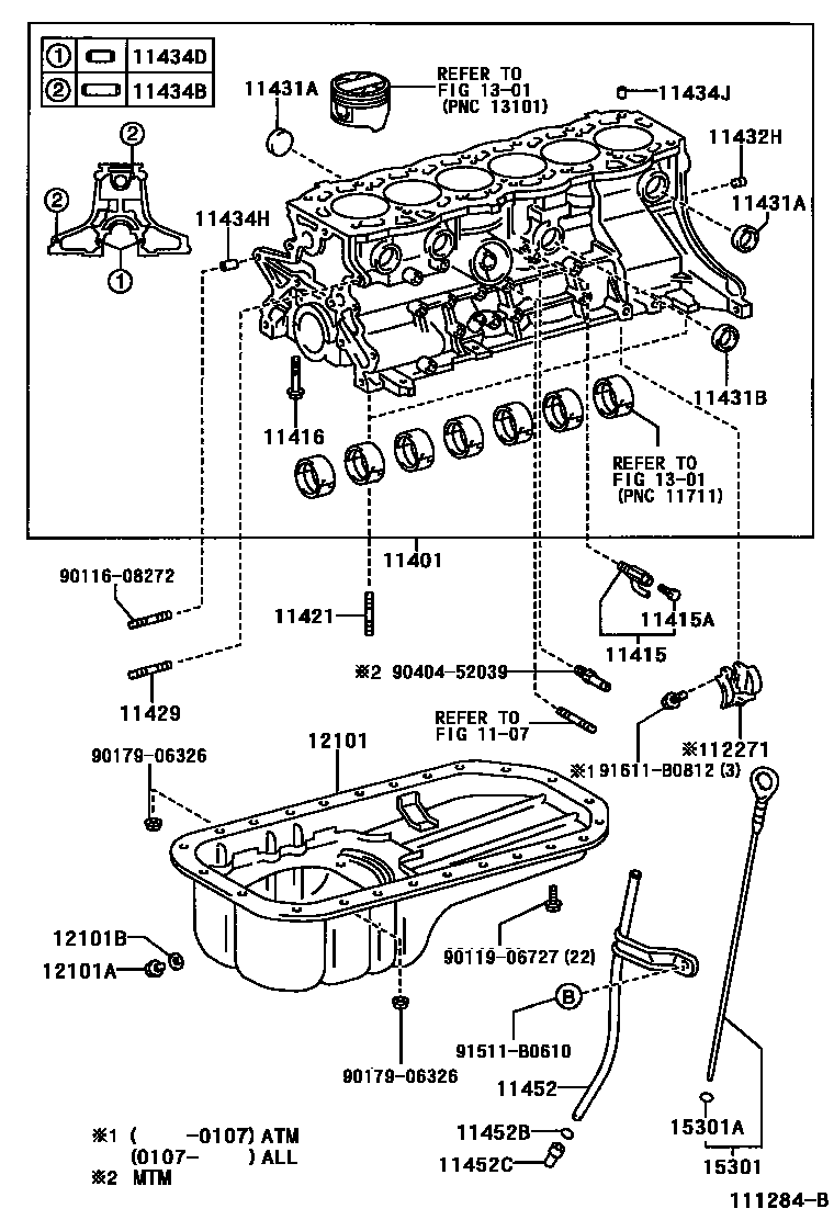 1105 — CYLINDER BLOCK