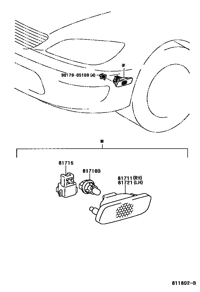 8105 — FRONT MARKER LAMP