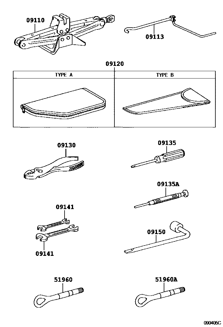 0901 — STANDARD TOOL