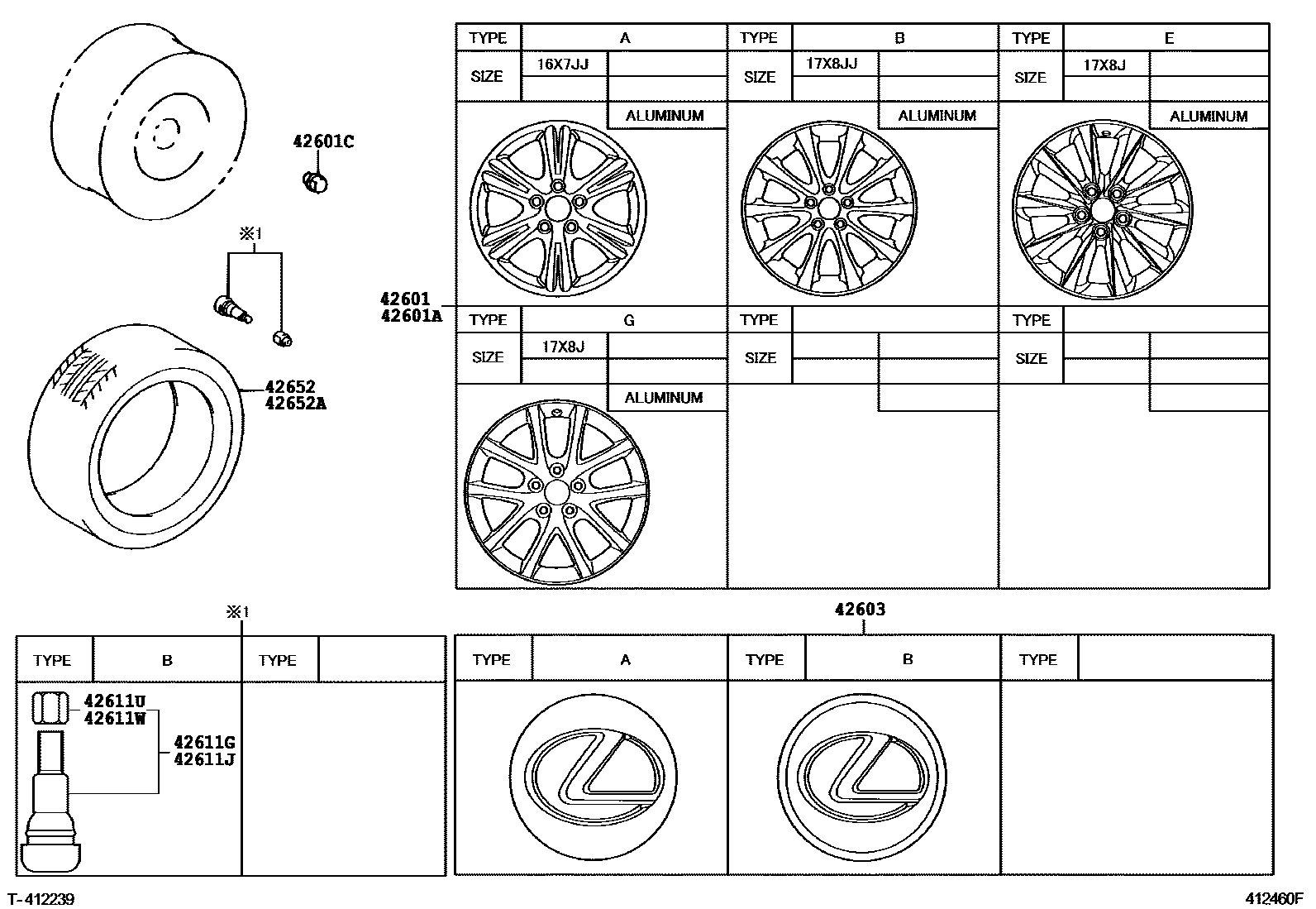 4103 — DISC WHEEL & WHEEL CAP
