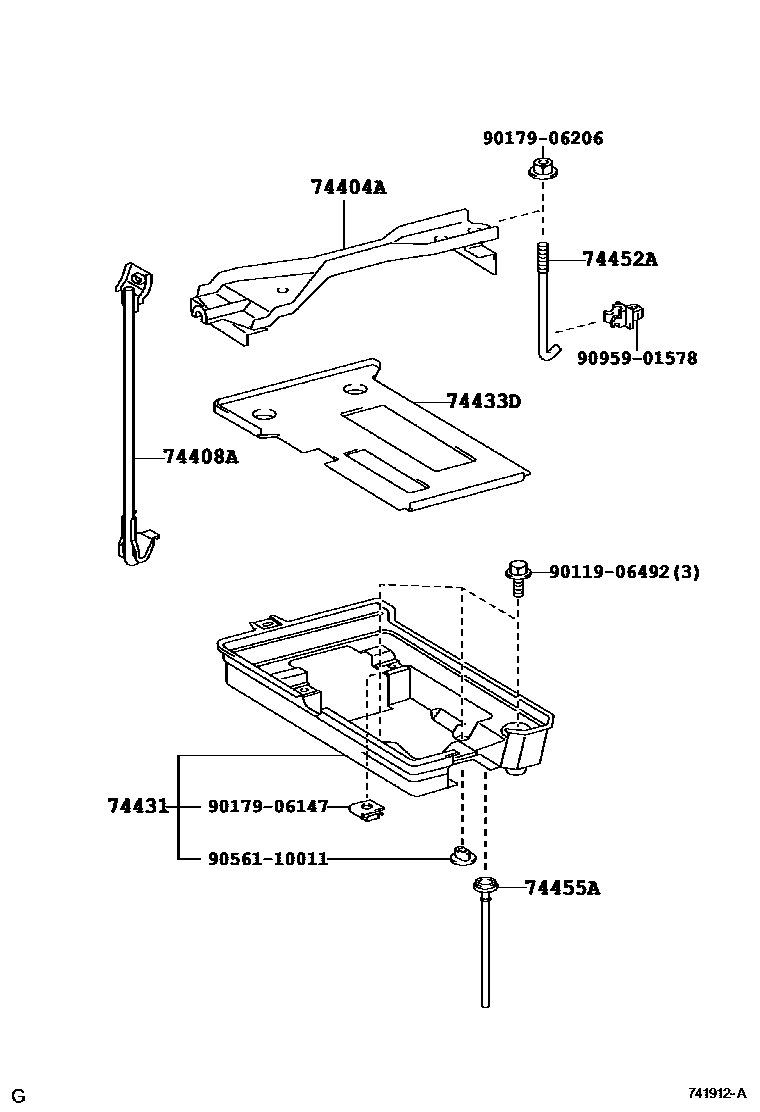 7402 — BATTERY CARRIER