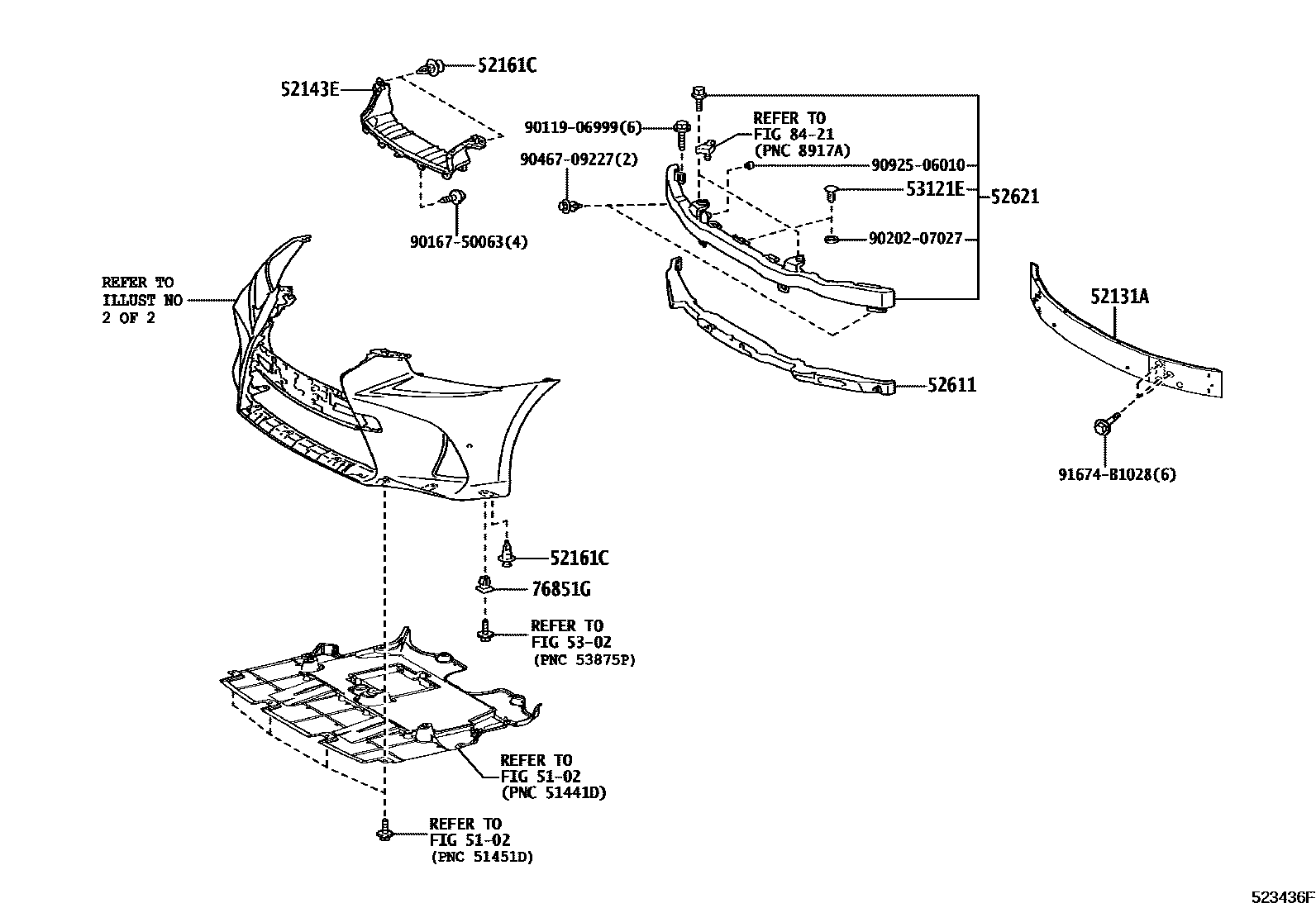 5201 — FRONT BUMPER & BUMPER STAY