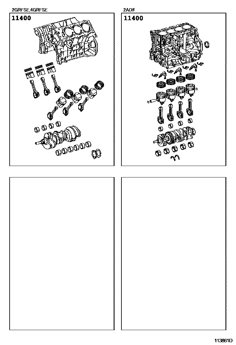 1102 — SHORT BLOCK ASSEMBLY