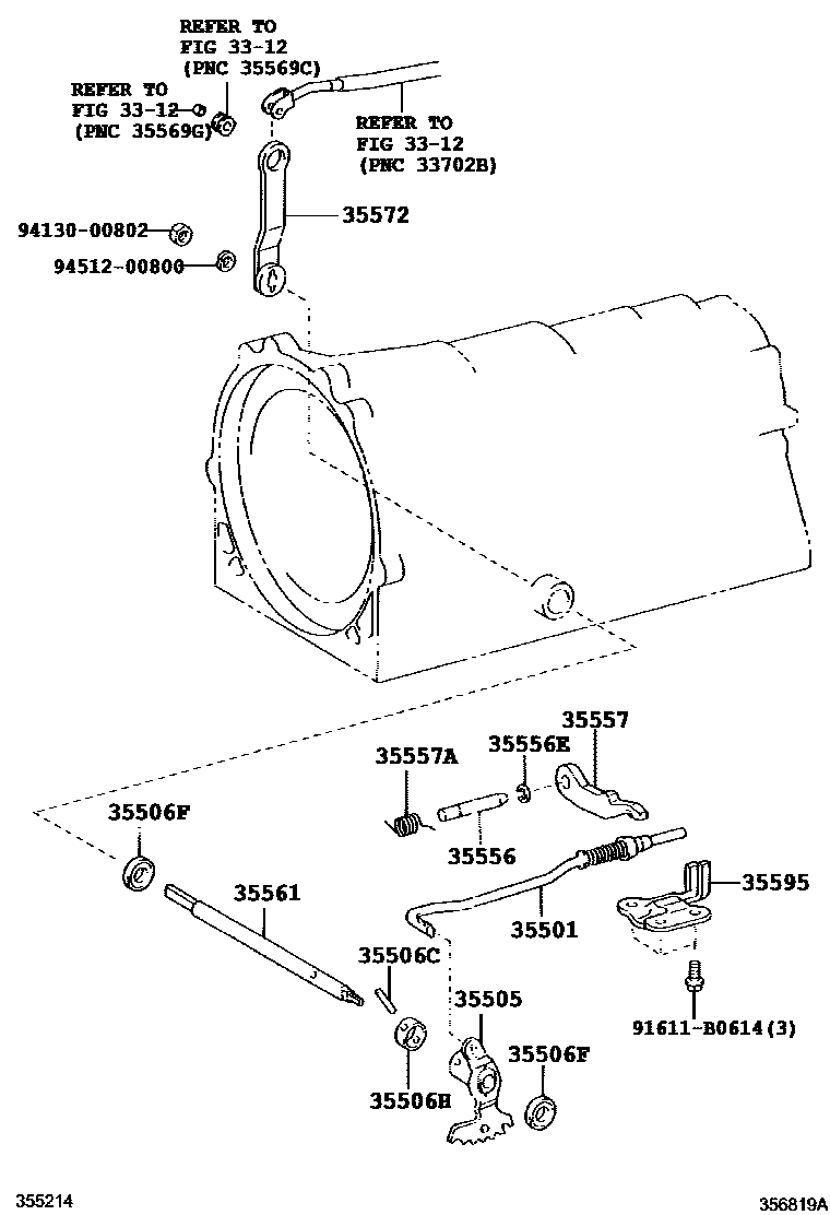 3513 — THROTTLE LINK & VALVE LEVER (ATM)