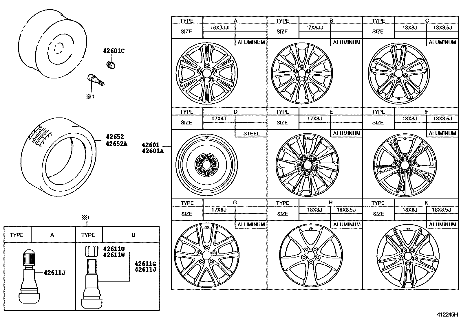 4103 — DISC WHEEL & WHEEL CAP