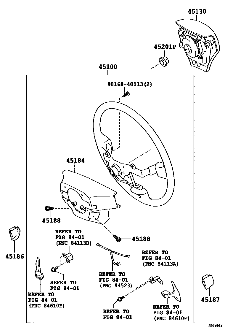 4504 — STEERING WHEEL