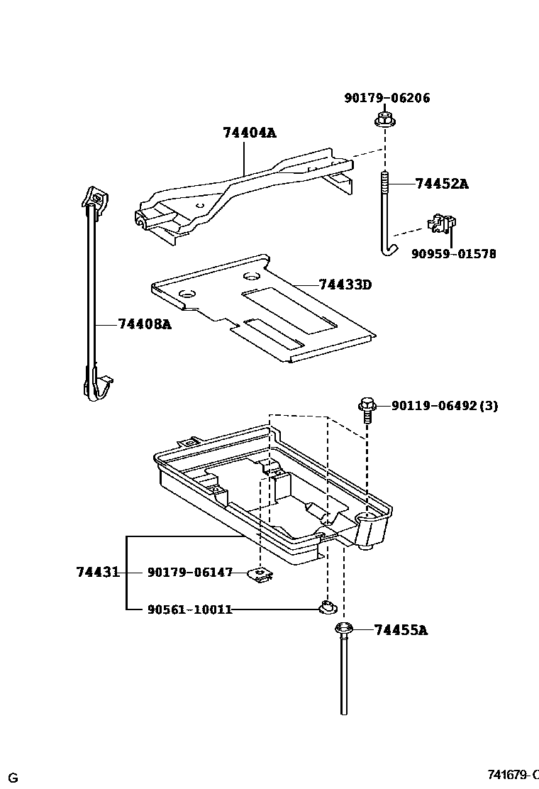 7402 — BATTERY CARRIER